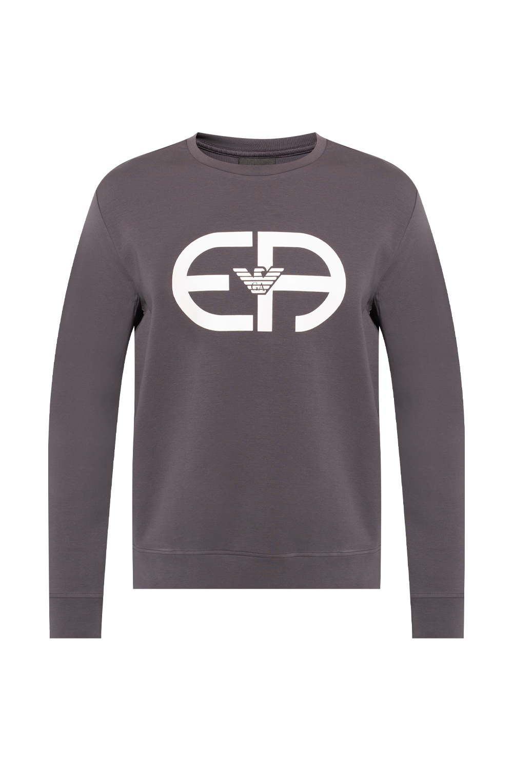 Sweatshirt with logo Emporio Armani Giorgio Armani logo print